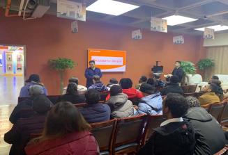 FOREIGN STUDENTS FROM UIBE AND SDUFE COME TO VISIT SANGLE